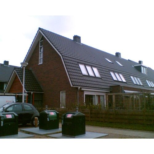 Tigla ceramica H 10 Noir Brillant